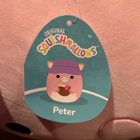 Peter Pig Squishmallow HUGE 20in NWT - Picture 3 of 6